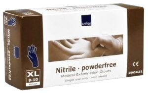 Nitrile handschoenen blauw 100 stuks