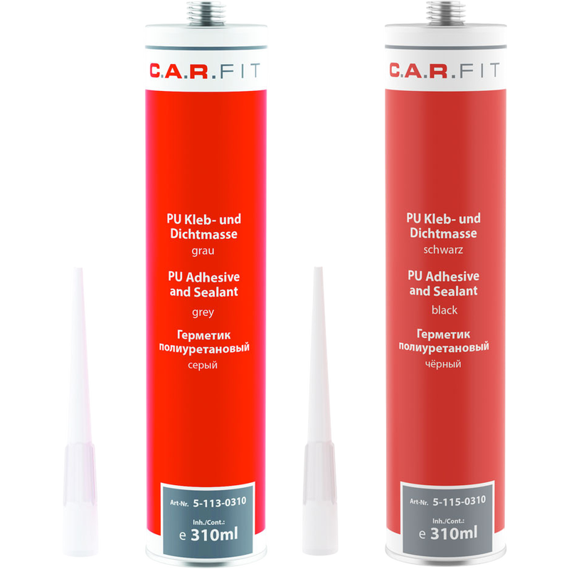 CF Nadenkit 1K PU 310ml Zwart