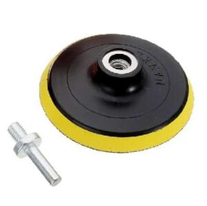 Steunschijf met klitteband 125mm