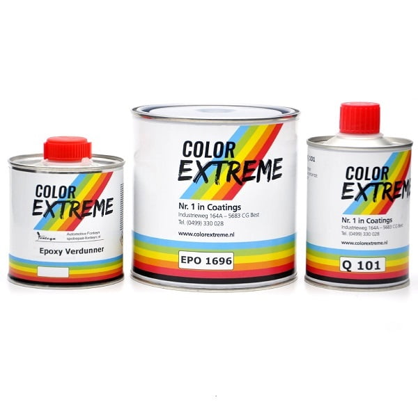 Color Extreme 2K Epoxy Primer Filler Set, voor Epoxy Primer Filler!