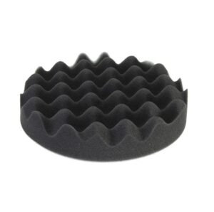 wafelpad zwart 125mm