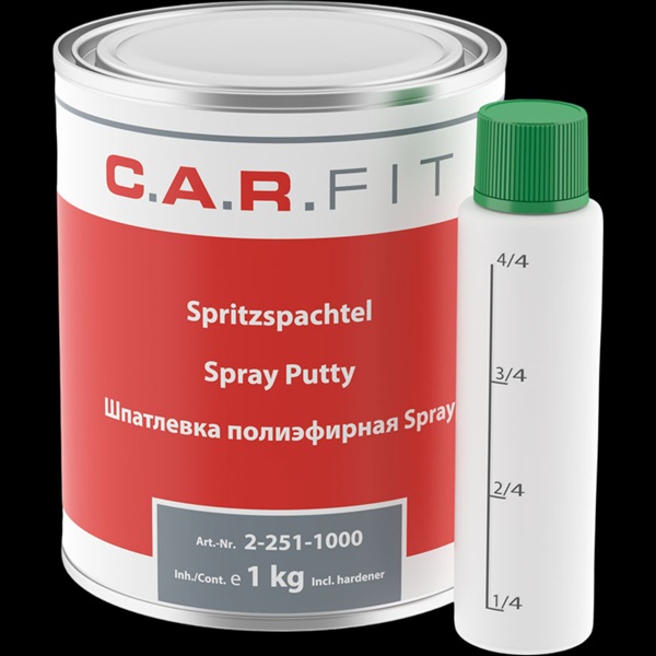 CF Spuitplamuur grijs 1,2 kg