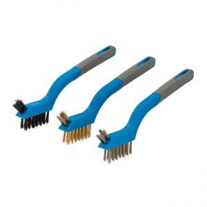 Staalborstel Set Mini 3 delig Silverline