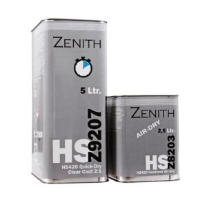 Kristal Zenith Air Dry Blanke Lak Set