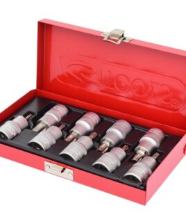 KS Tools Bit-Dopsleutel Set Torx 9-delig T20-T60