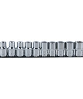 KS Tools CHROME PLUS Dopsleutel Set Twaalfkants 10 delig