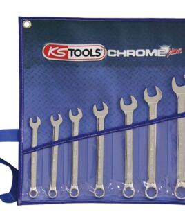 KS Tools CHROME PLUS Ringsteeksleutel Set gebogen 7 - delig