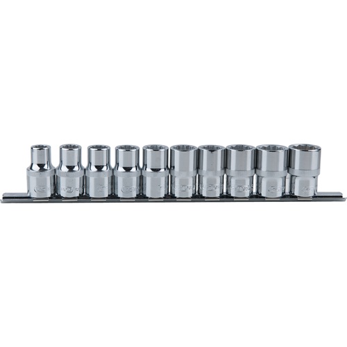 KS Tools CHROME PLUS Dopsleutel Set Twaalfkants 10 delig