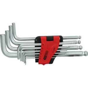 KS Tools Haakse Inbus Sleutelset met Kogelkop lang 10-delig