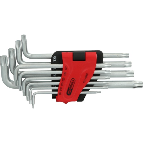 KS Tools Haakse Torx-inbus sleutelset lang 10-delig