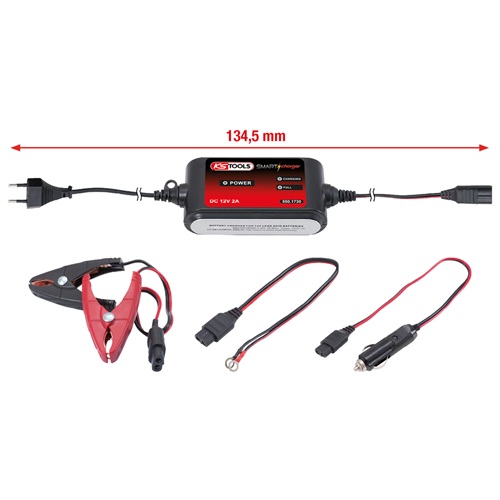 KS Tools Hoogfrequente Acculader 12V 2A